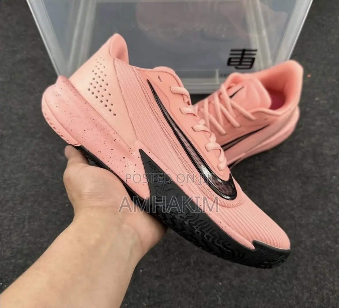 New Nike Precision 7 Peach Basket Ball Shoes in Stock