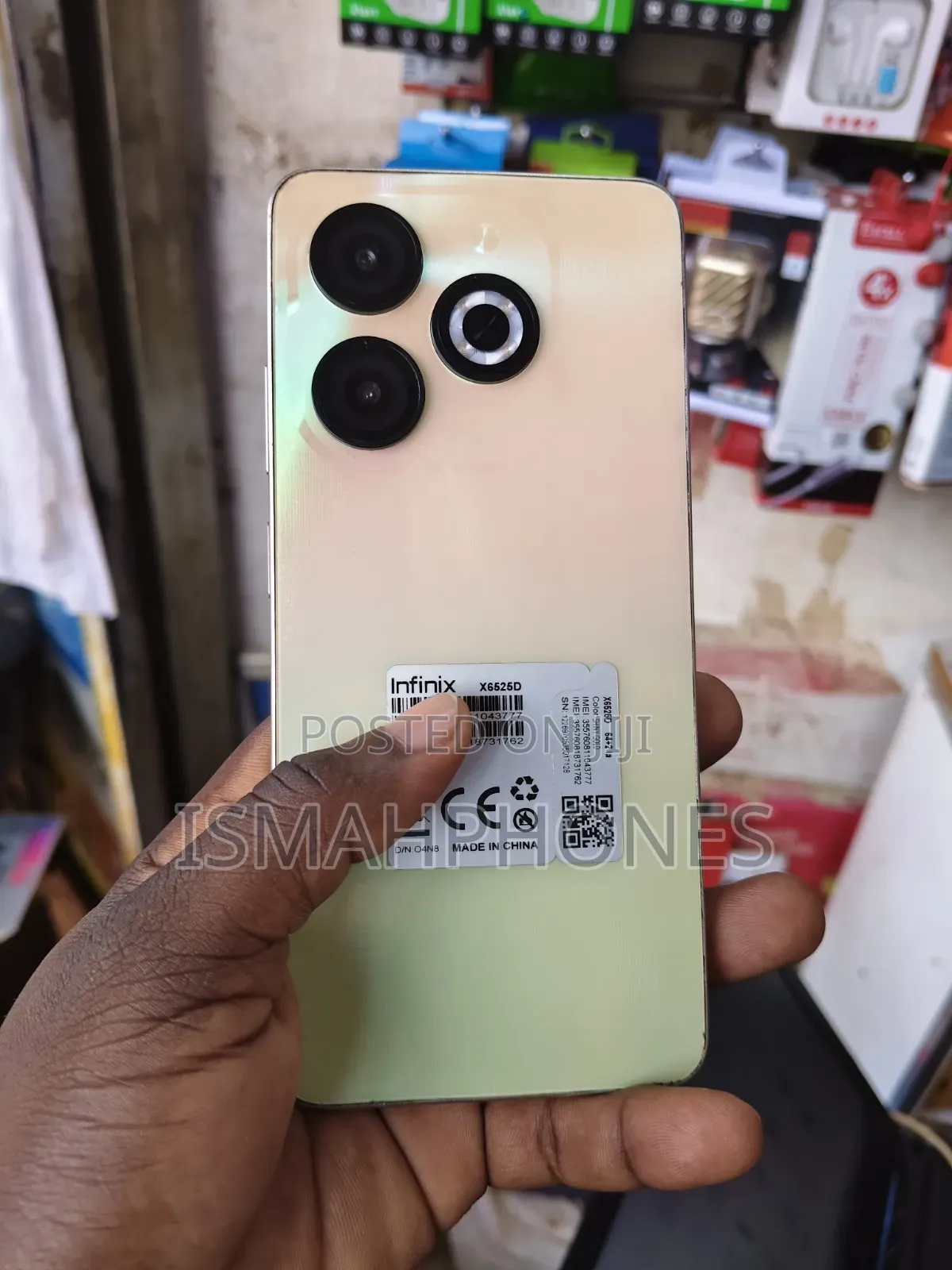 Infinix Smart 8 64 GB Gold