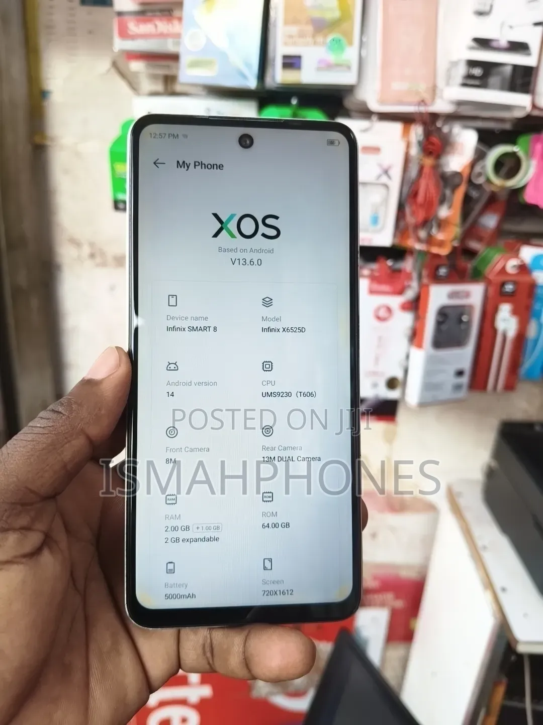 Infinix Smart 8 64 GB Gold