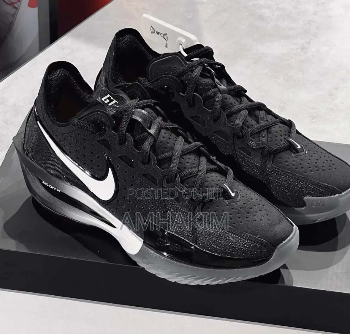 New Nike Air Zoom G.T. Cut 3 BLCK Fade Basket Ball Shoes in Stock