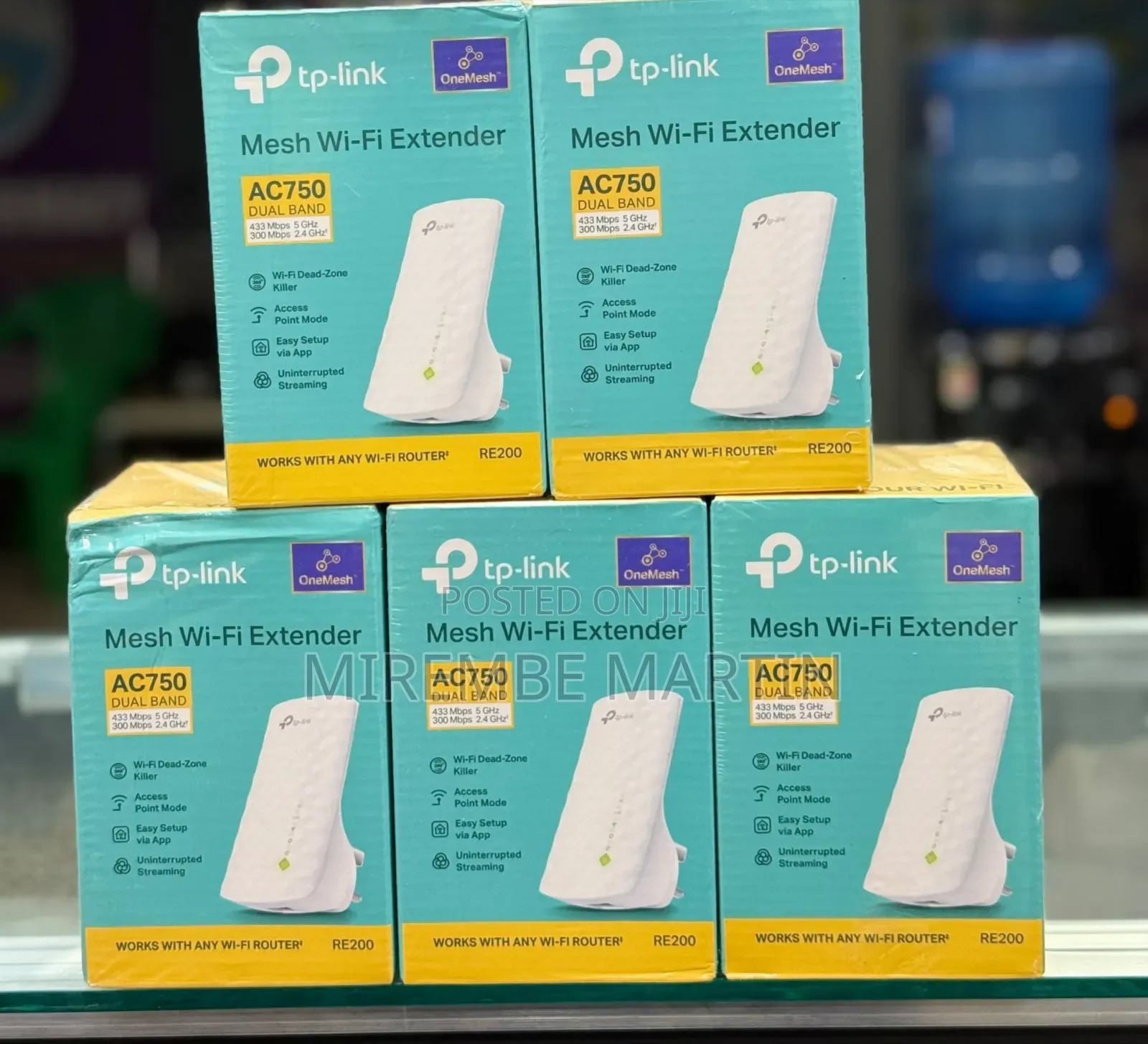 TP-Link RE200 AC750 Mesh Wi-Fi Range Extender