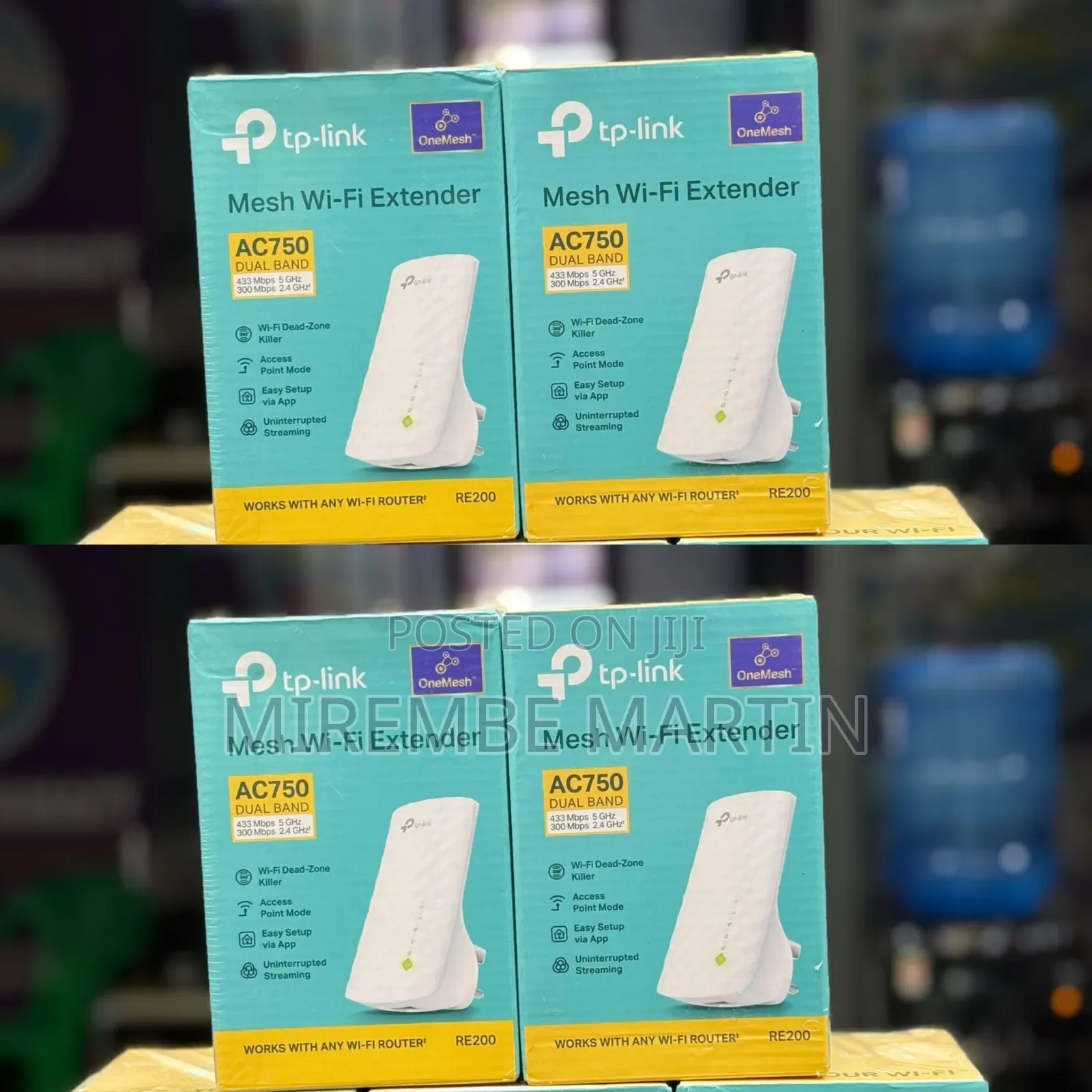 TP-Link RE200 AC750 Mesh Wi-Fi Range Extender