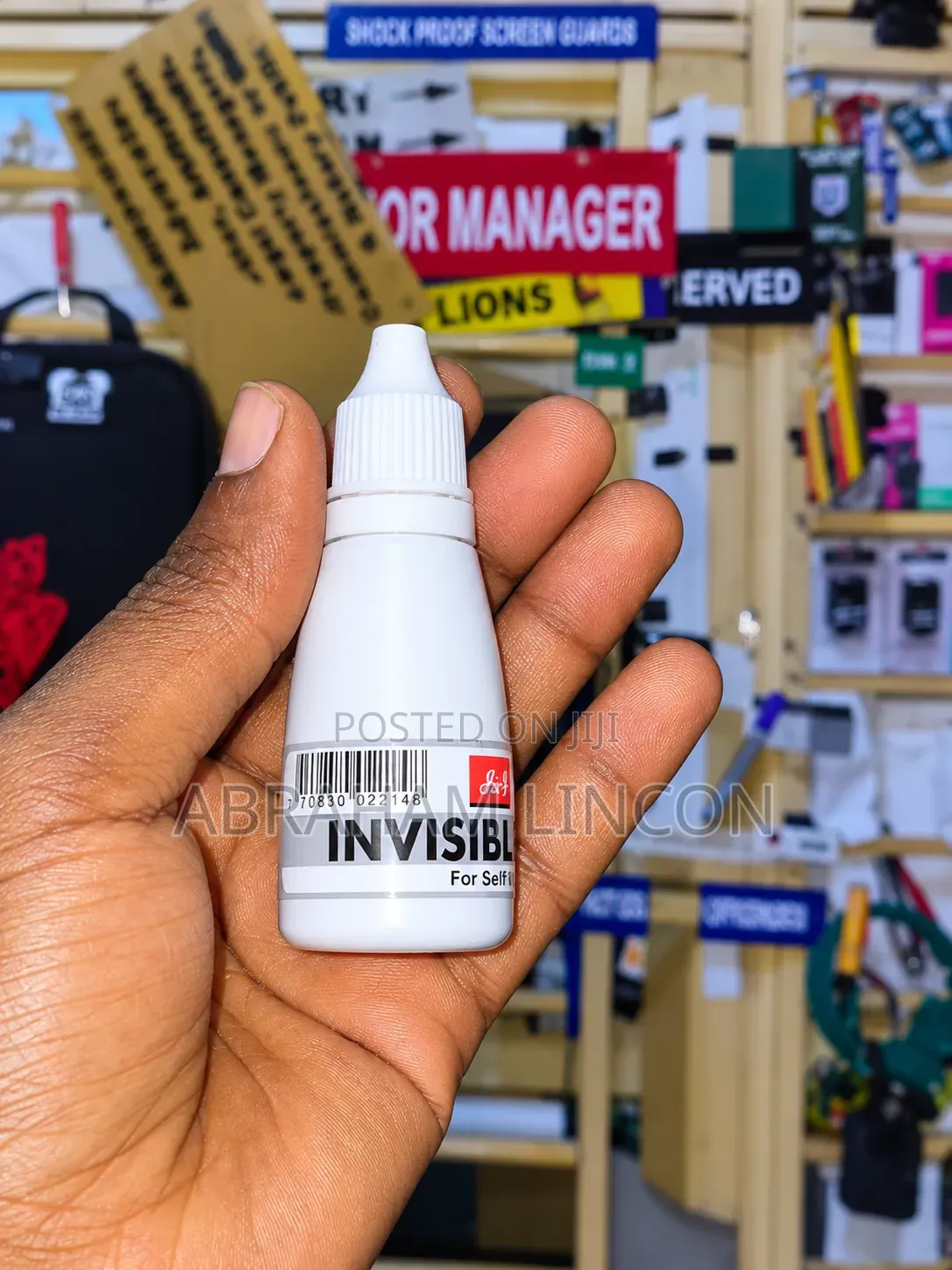 Invisible Ink and Invisible Stamps
