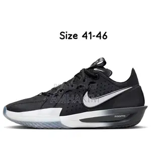 New Nike Air Zoom G.T. Cut 3 BLCK Fade Basket Ball Shoes in Stock