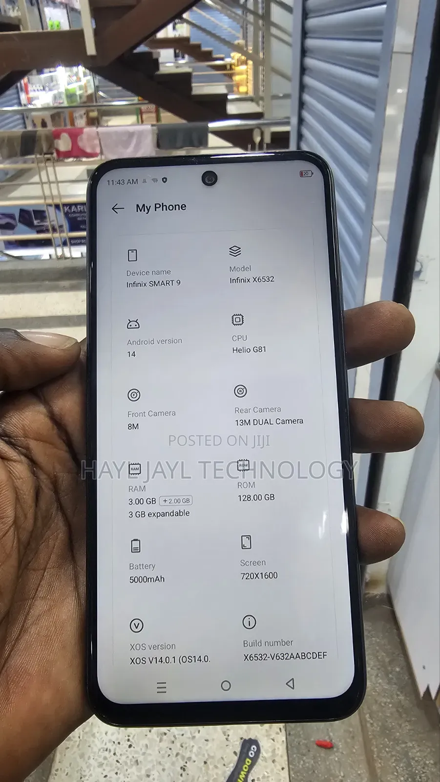 Infinix Smart 9 128 GB Black