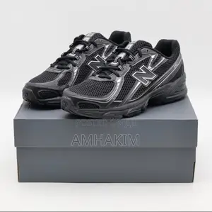 New Balance 740 in the Black Silver Metallic Colour Way in Stock