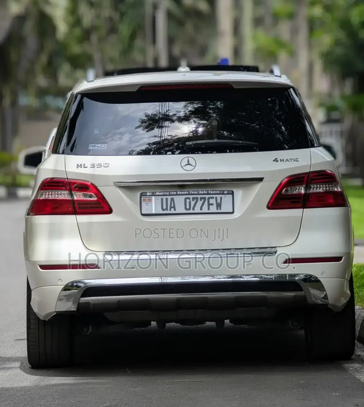 Mercedes-Benz M Class ML 350 4Matic 2013 White