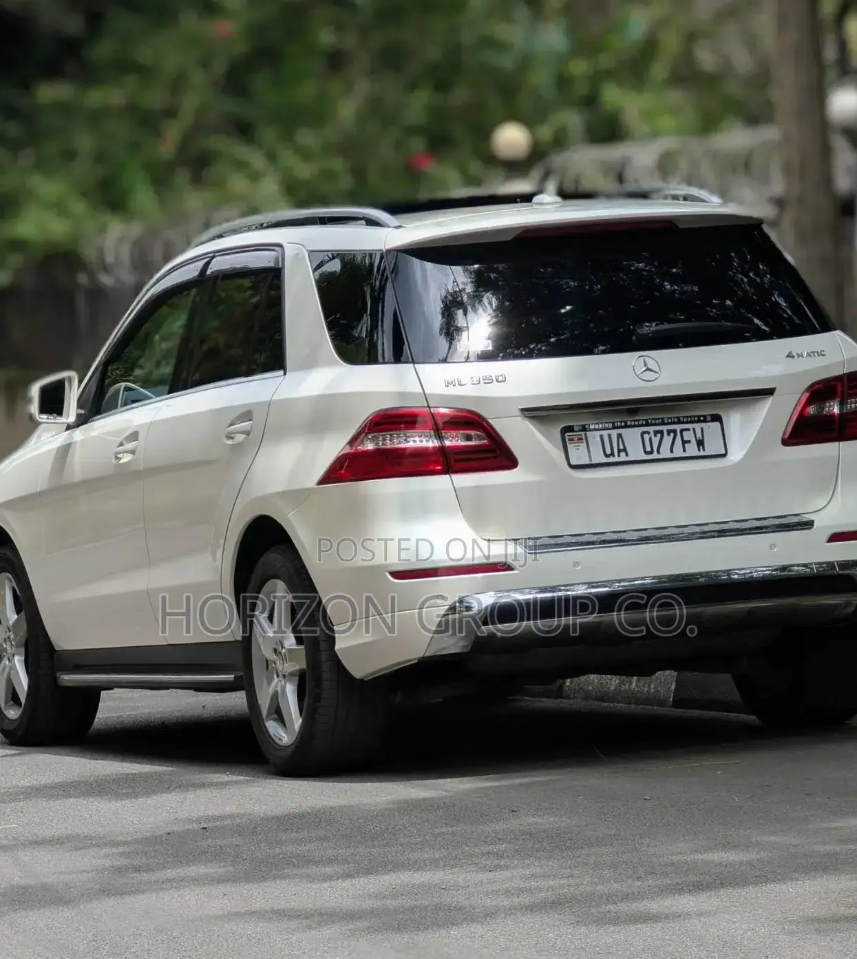 Mercedes-Benz M Class ML 350 4Matic 2013 White