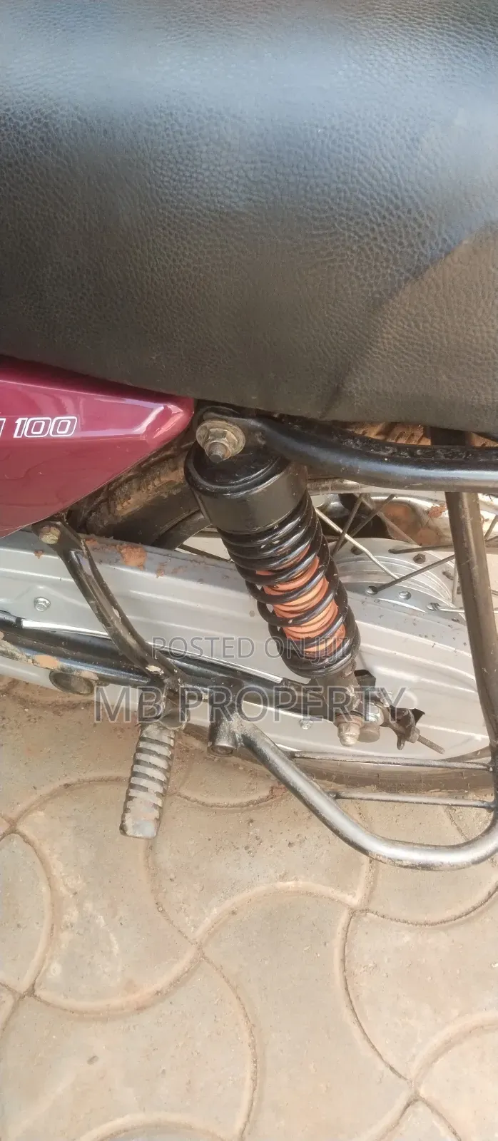 Bajaj Boxer 2010 Red