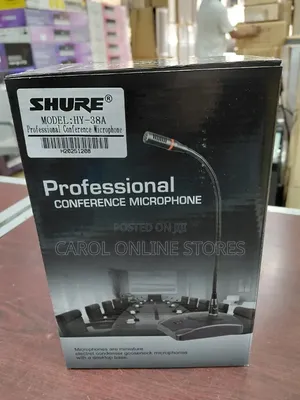 Shure HY-38A Professional Conference Gooseneck Microphone.