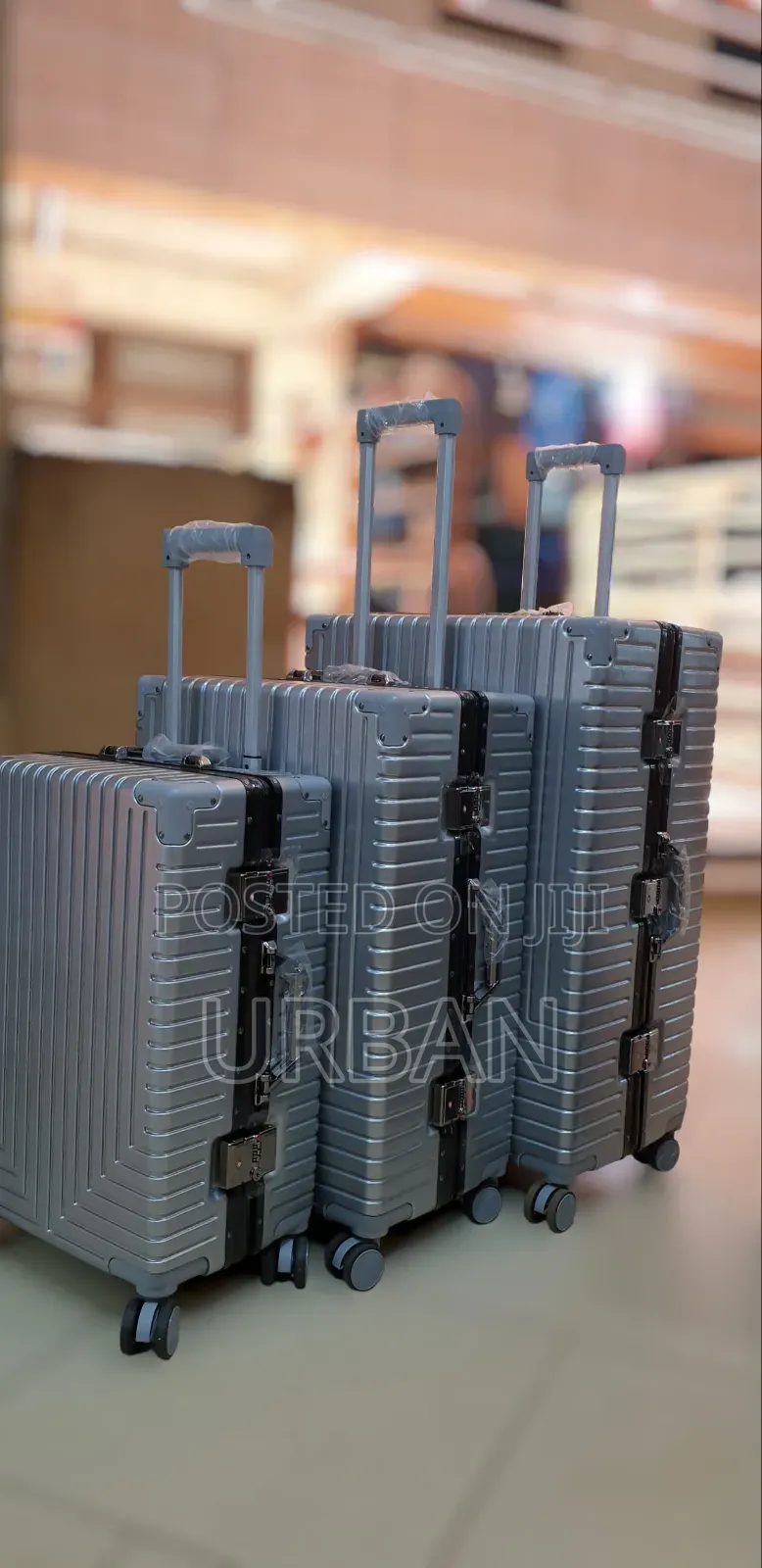 Aluminium Suitcases Non Zippers
