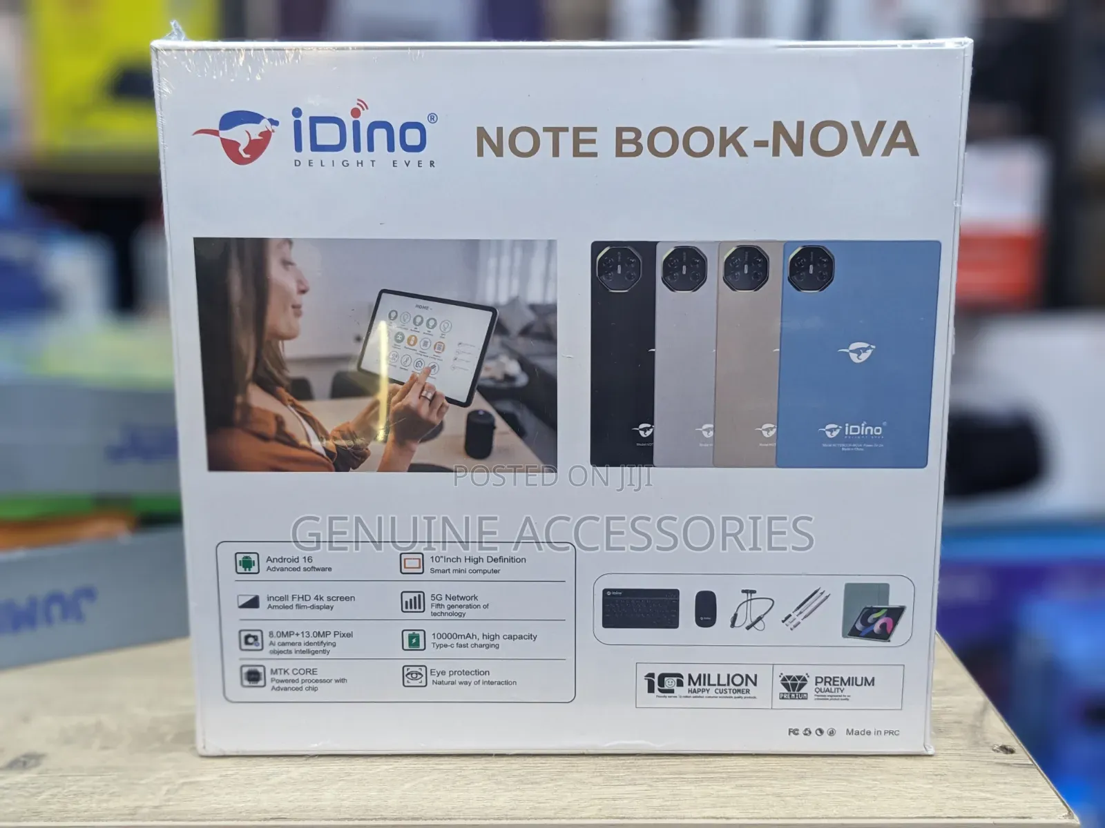 New Idino Note Book-Nova 512 GB Blue