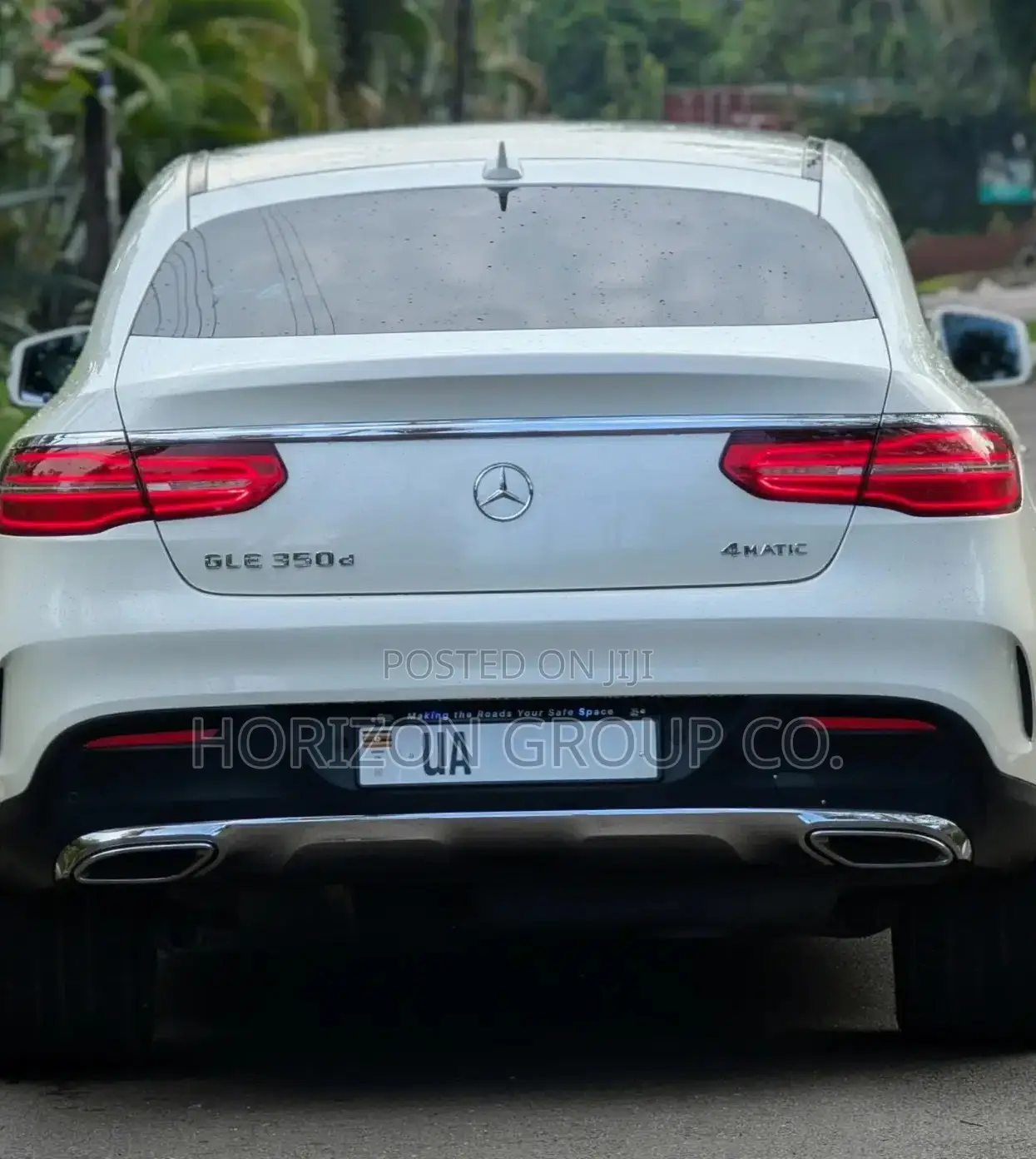 Mercedes-Benz GLE-Class GLE 350d 4MATIC 2017 White