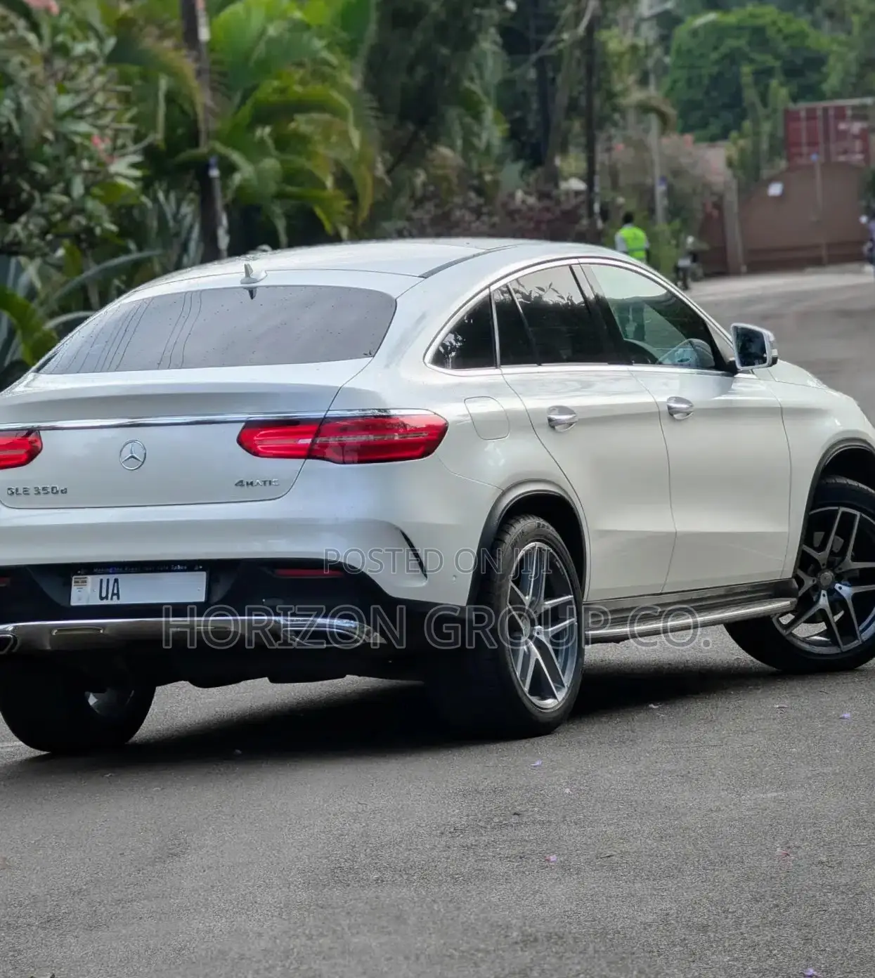Mercedes-Benz GLE-Class GLE 350d 4MATIC 2017 White