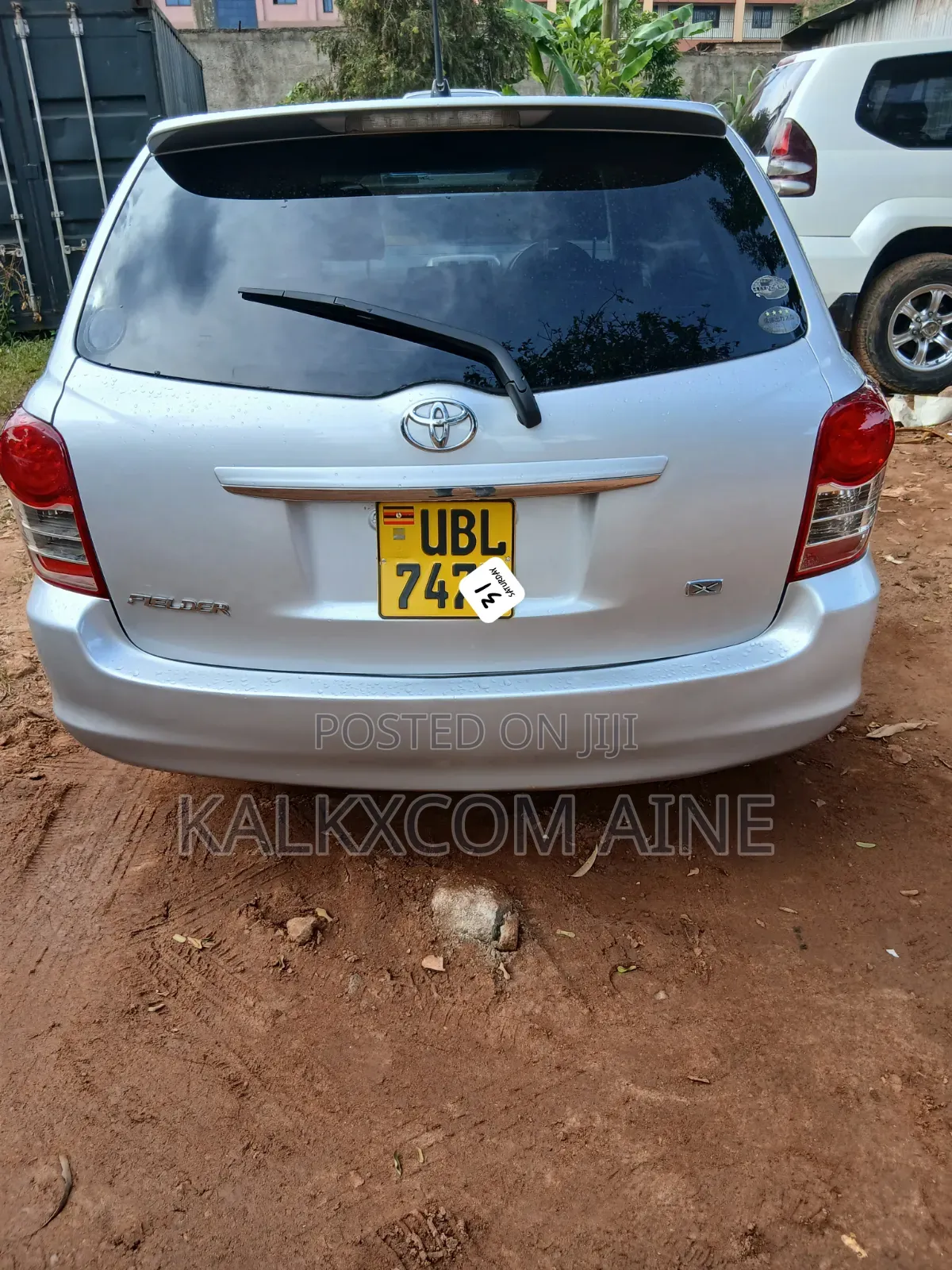 Toyota Corolla Fielder 2007 Silver