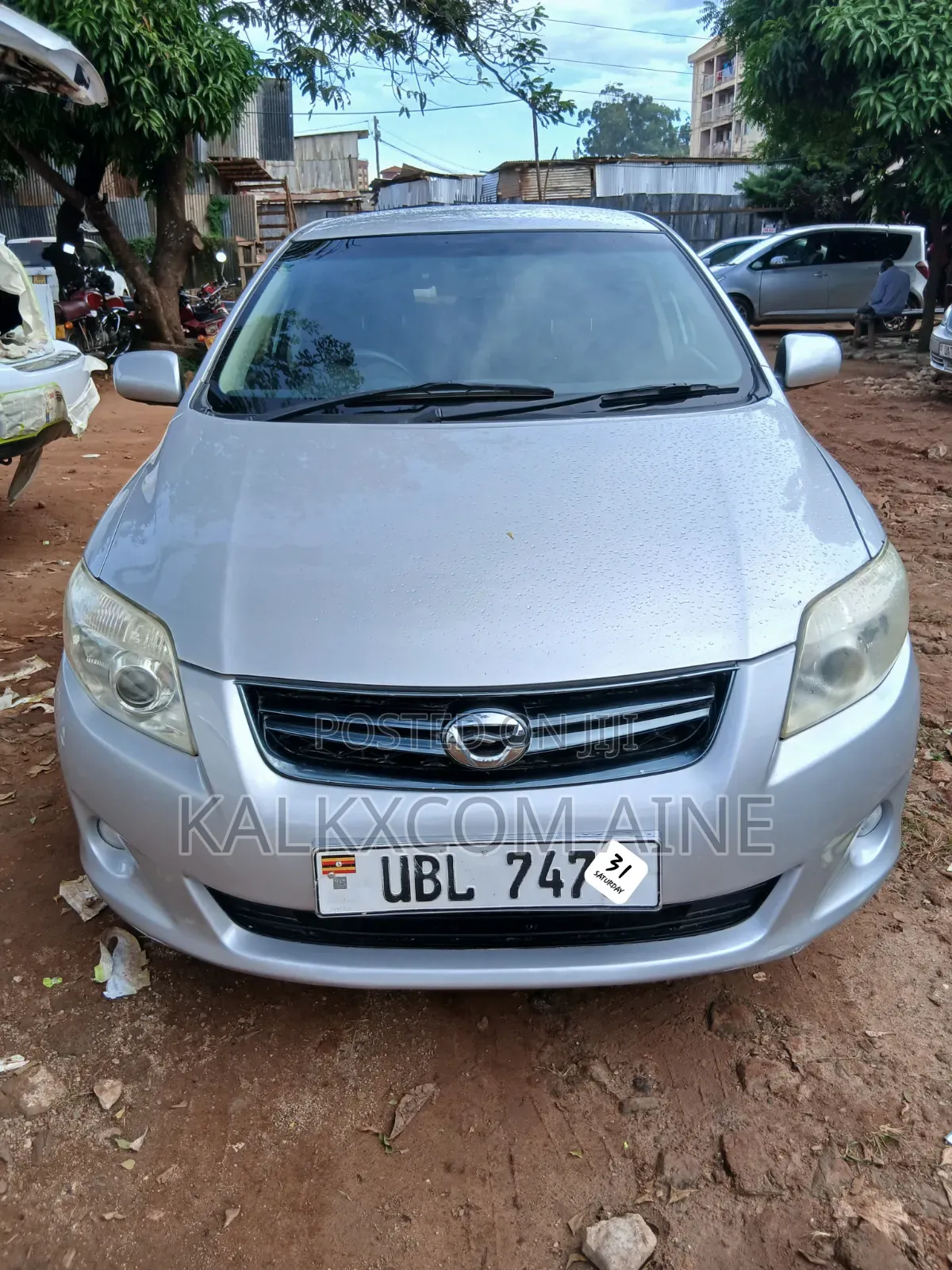 Toyota Corolla Fielder 2007 Silver