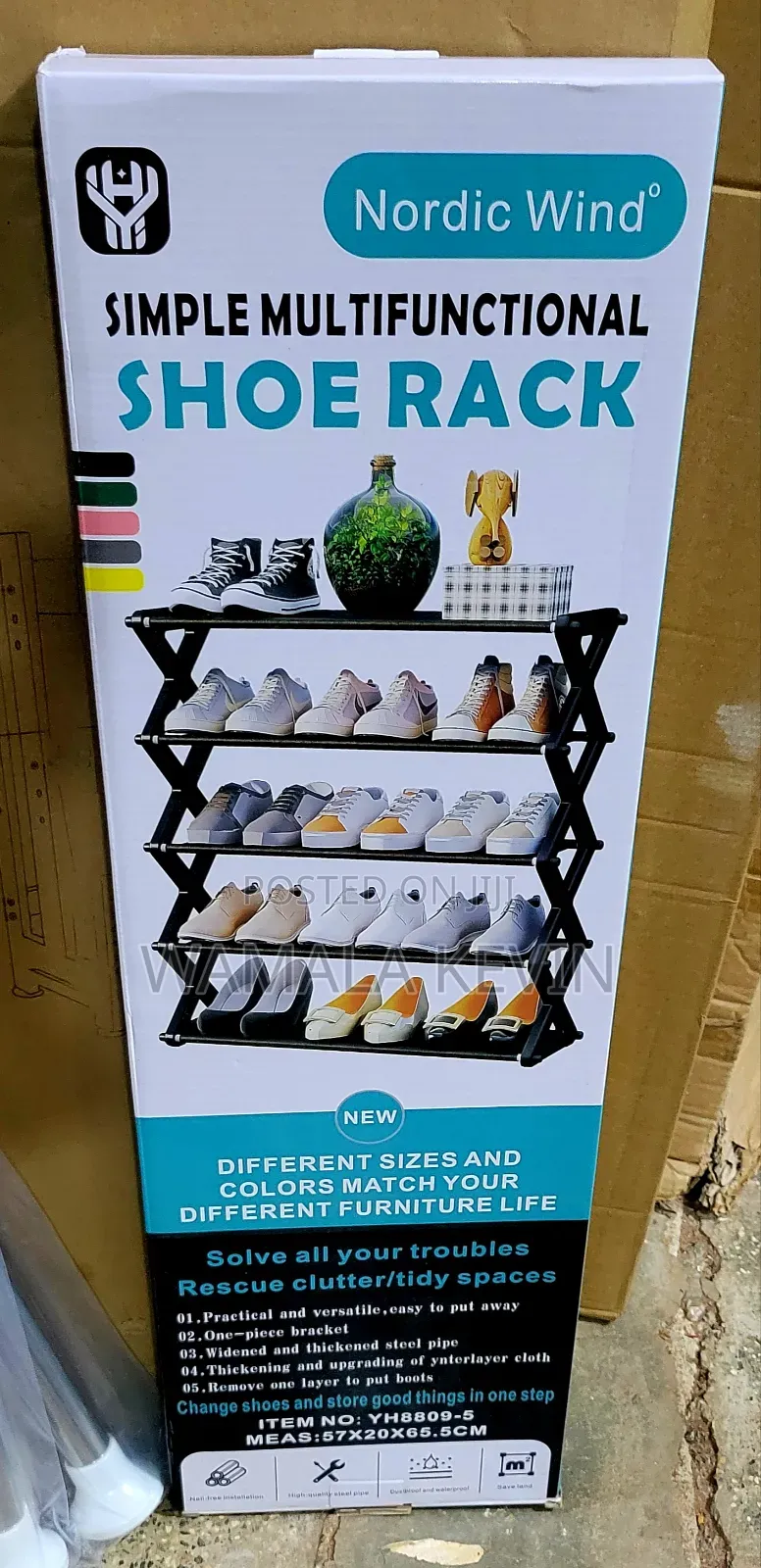 Nomadic Wind Simple Multifunction Shoe Rack
