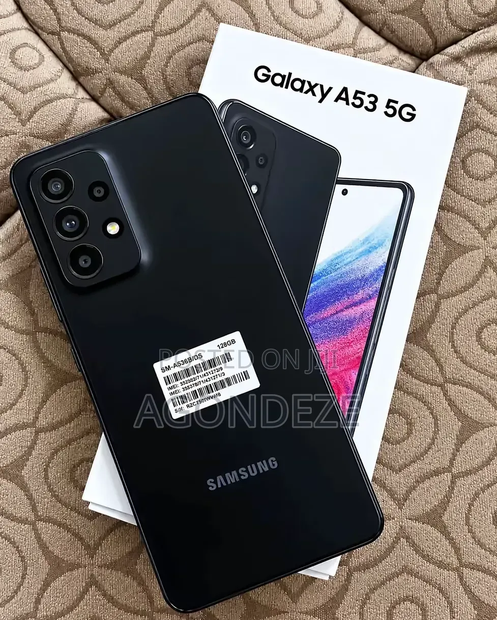 New Samsung Galaxy A53 5G 128 GB Black