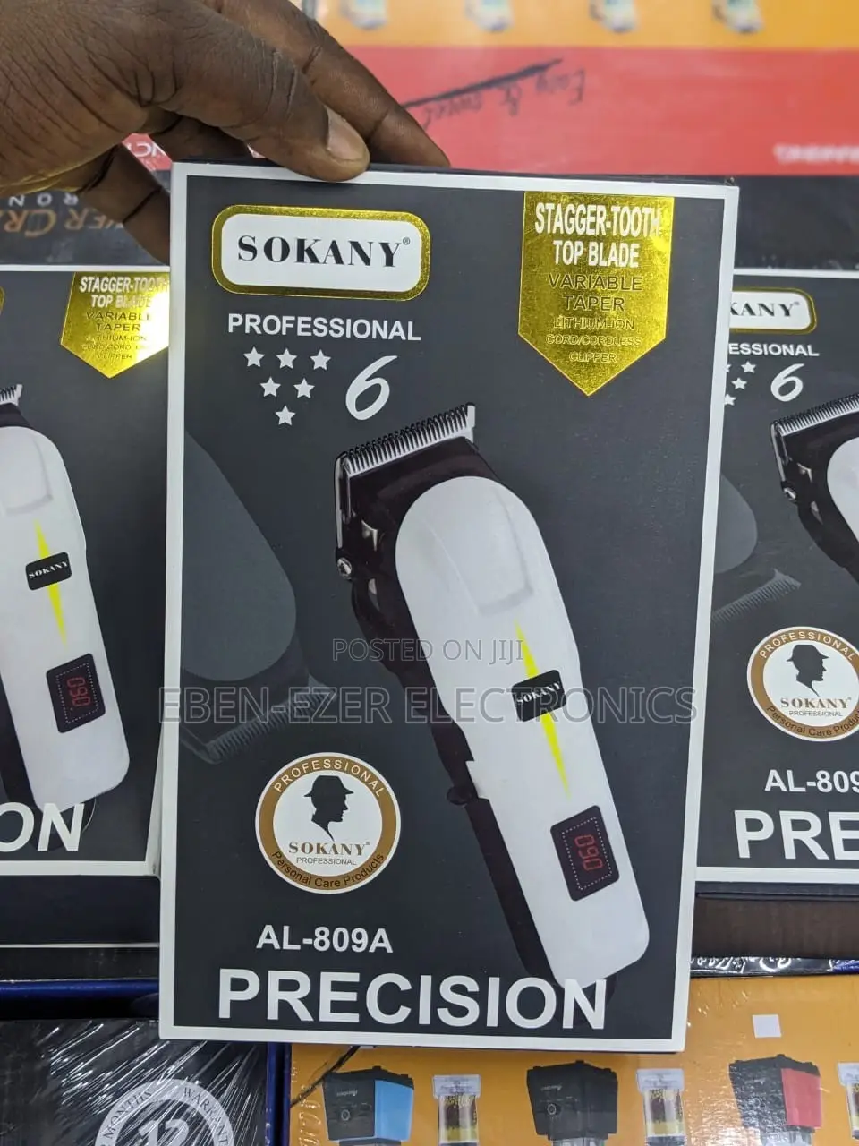 Sokany Professional AL-809A Precision Hair Clipper.