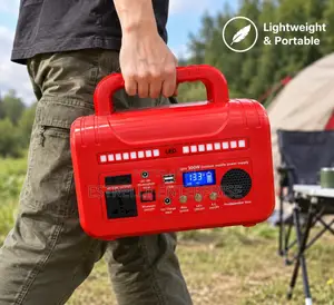 300W Portable Power Station 12.8V LifePO4 Battery