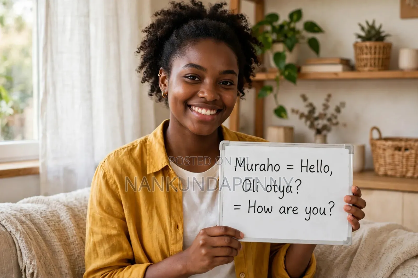 Kinyarwanda and Luganda Lessons Teacher Online on Watsap