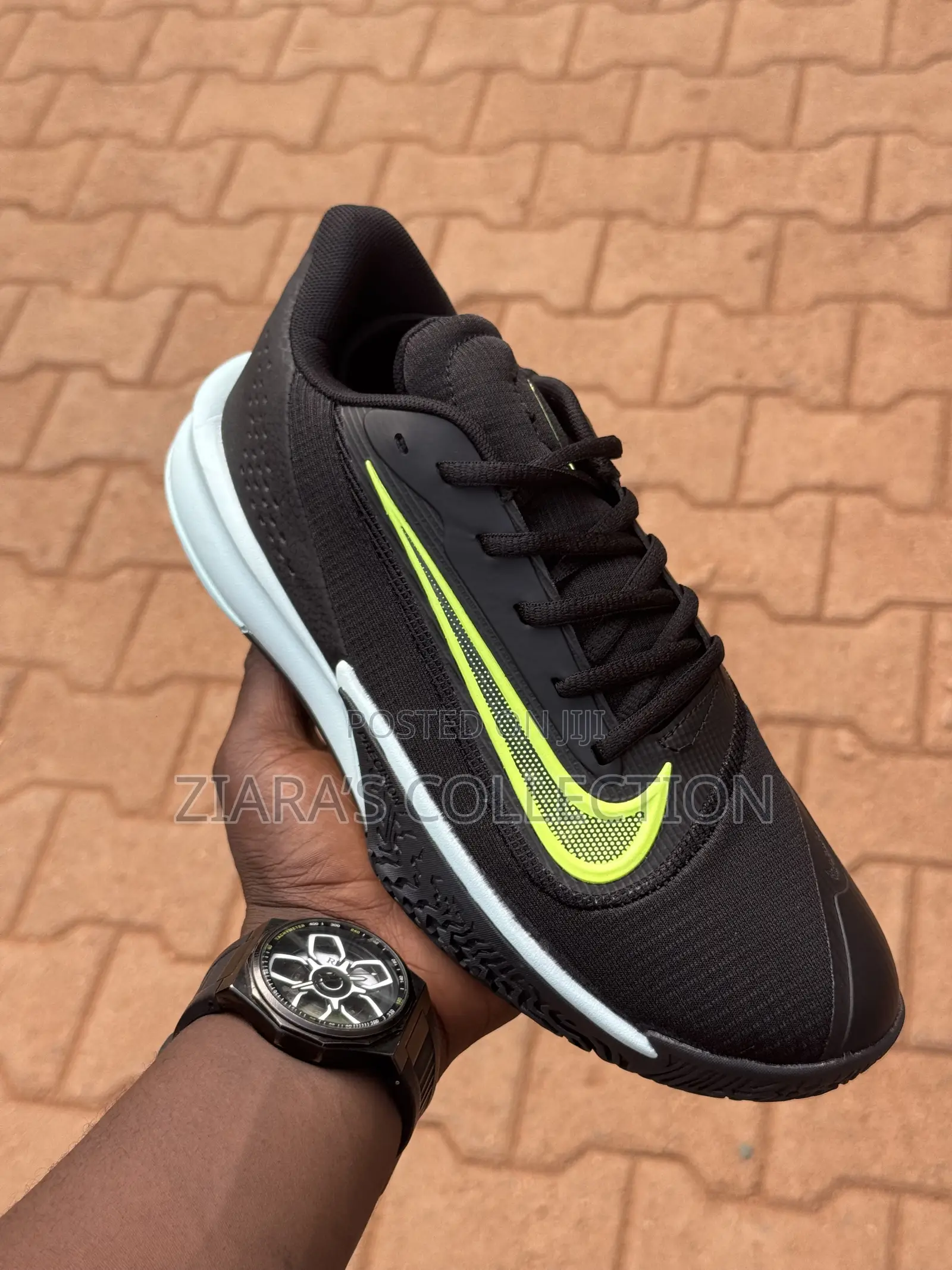 Black Nike Precision 7 Basketball Shoes