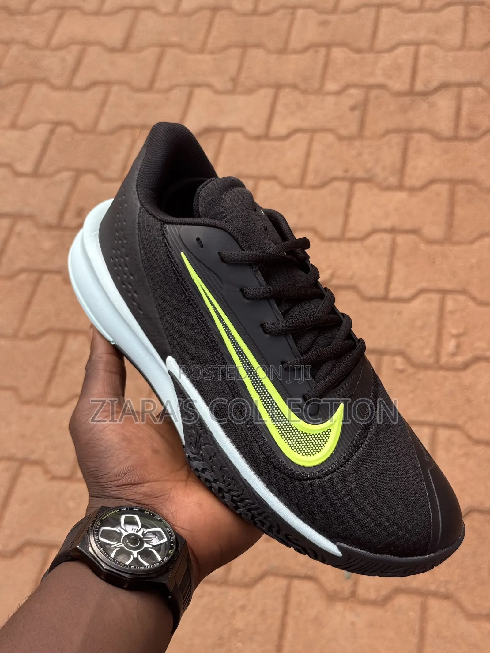 Black Nike Precision 7 Basketball Shoes