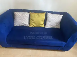 2 Seater Royal Blue Chair