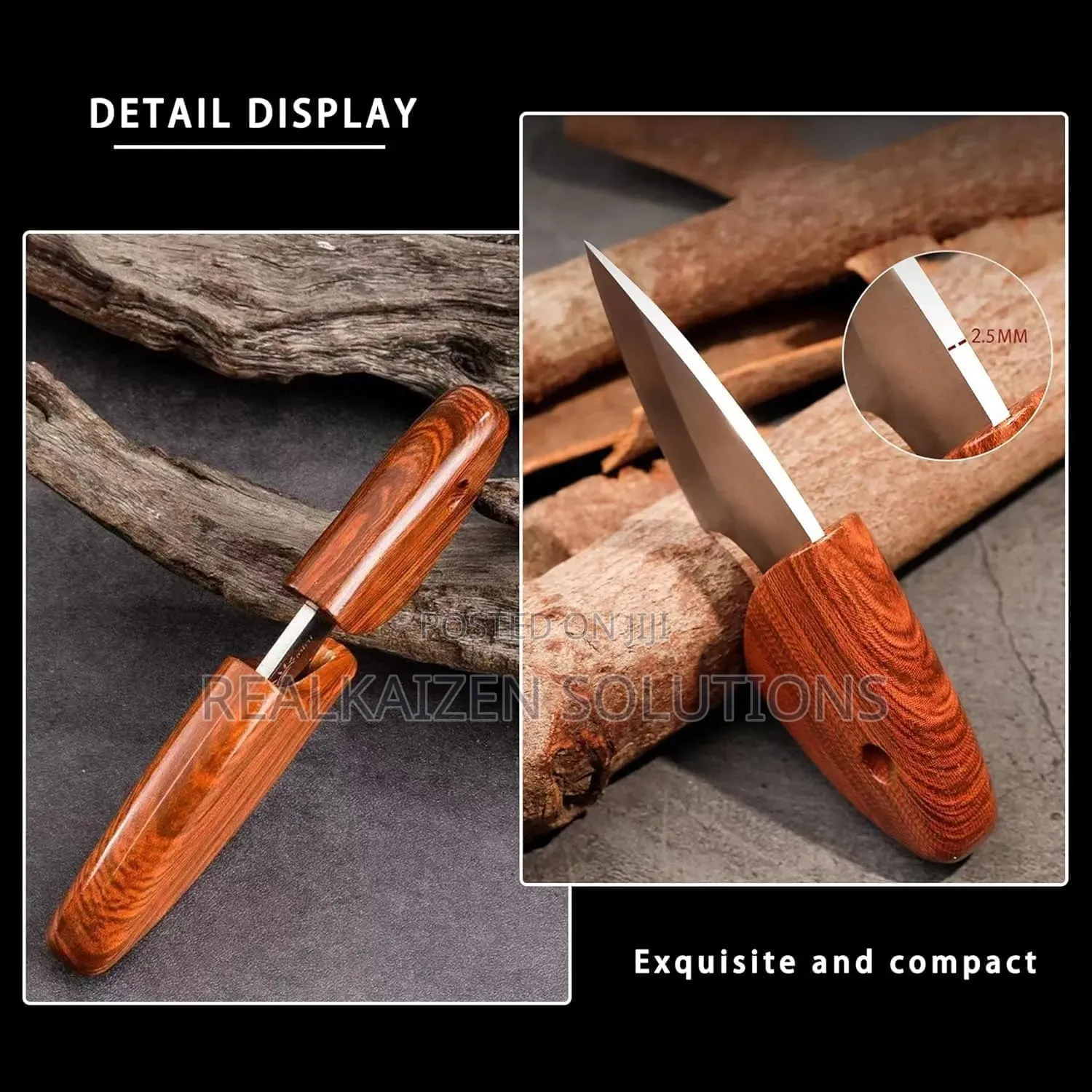 Machado Leaf Shape Mini Stainless Steel Pocket Knife With Sheath