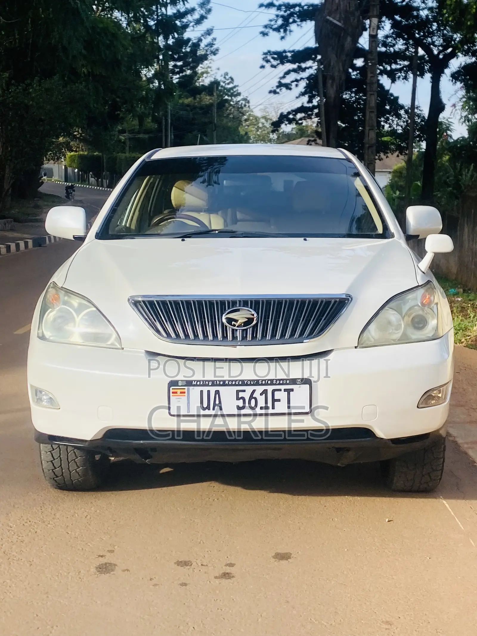 Toyota Harrier 2008 White