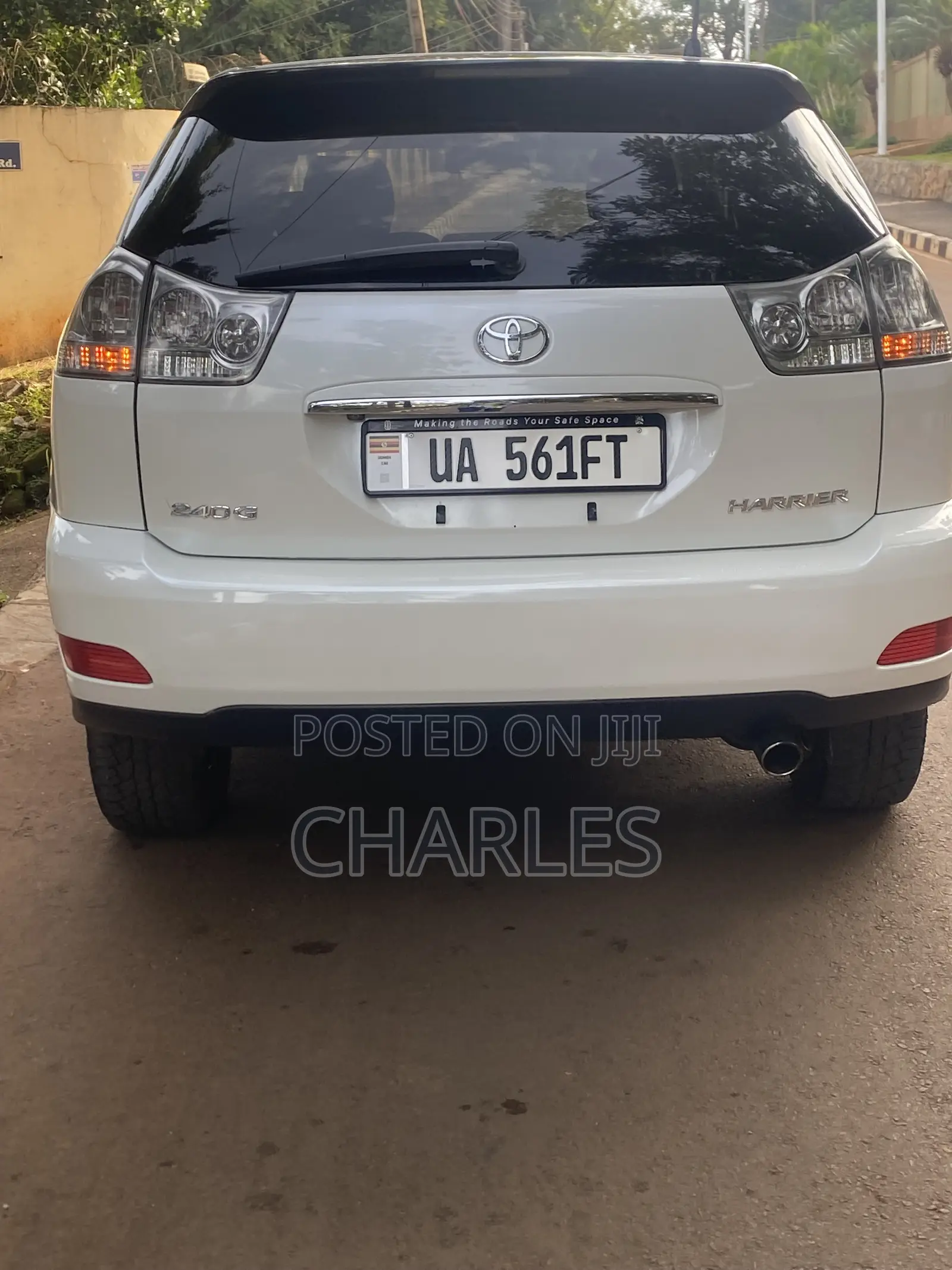 Toyota Harrier 2008 White