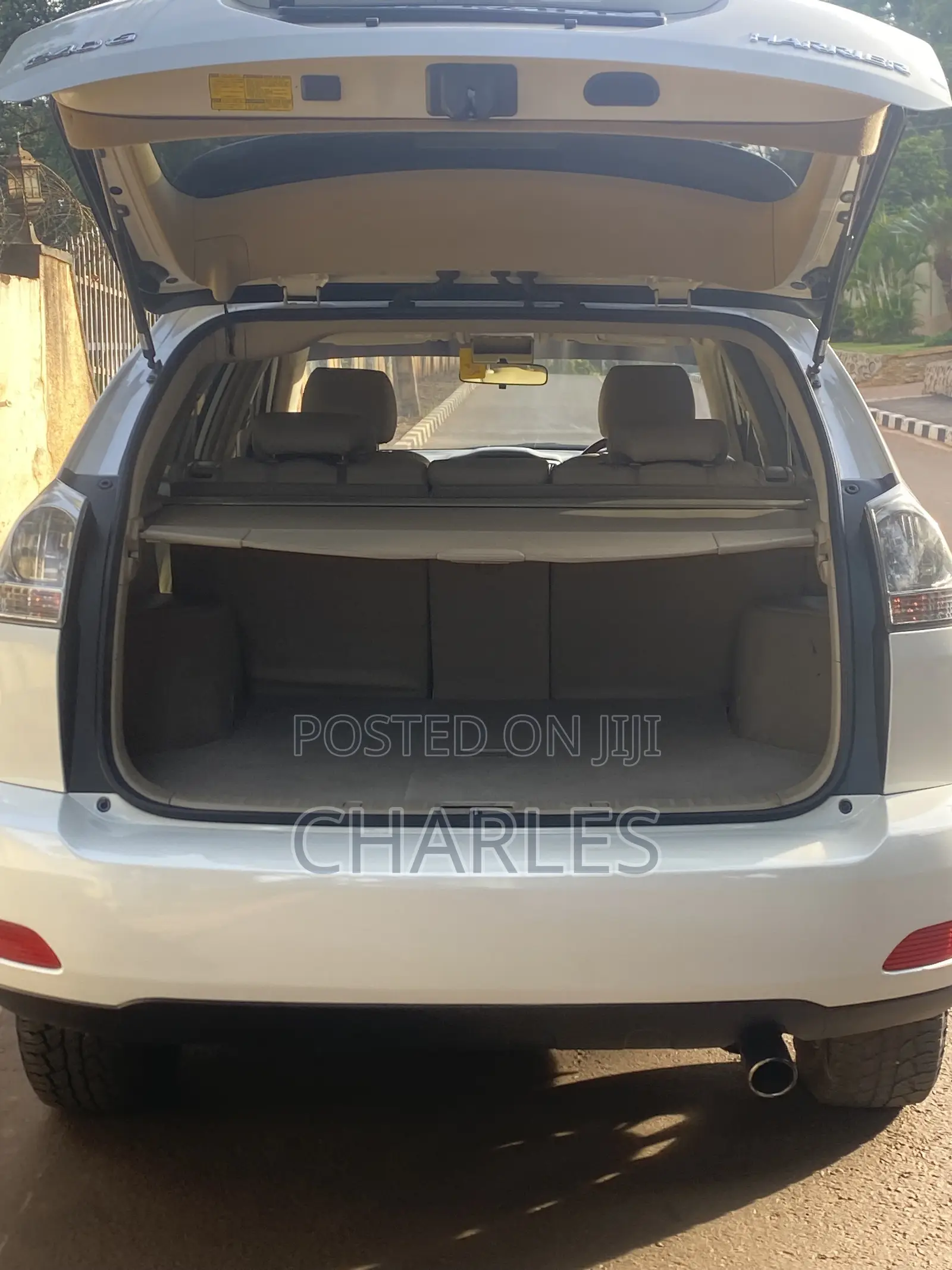 Toyota Harrier 2008 White