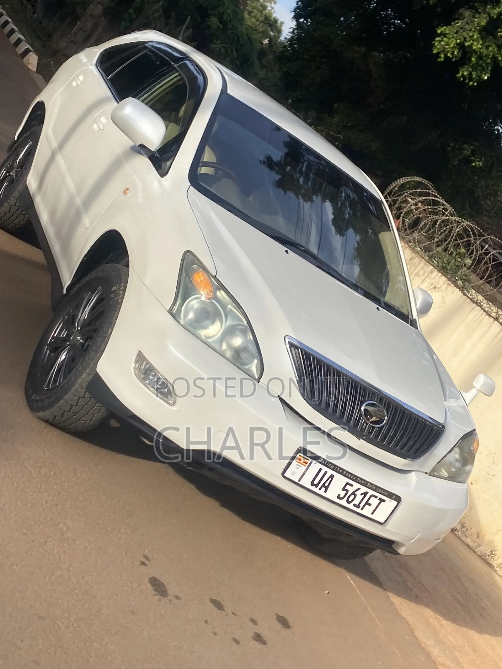 Toyota Harrier 2008 White