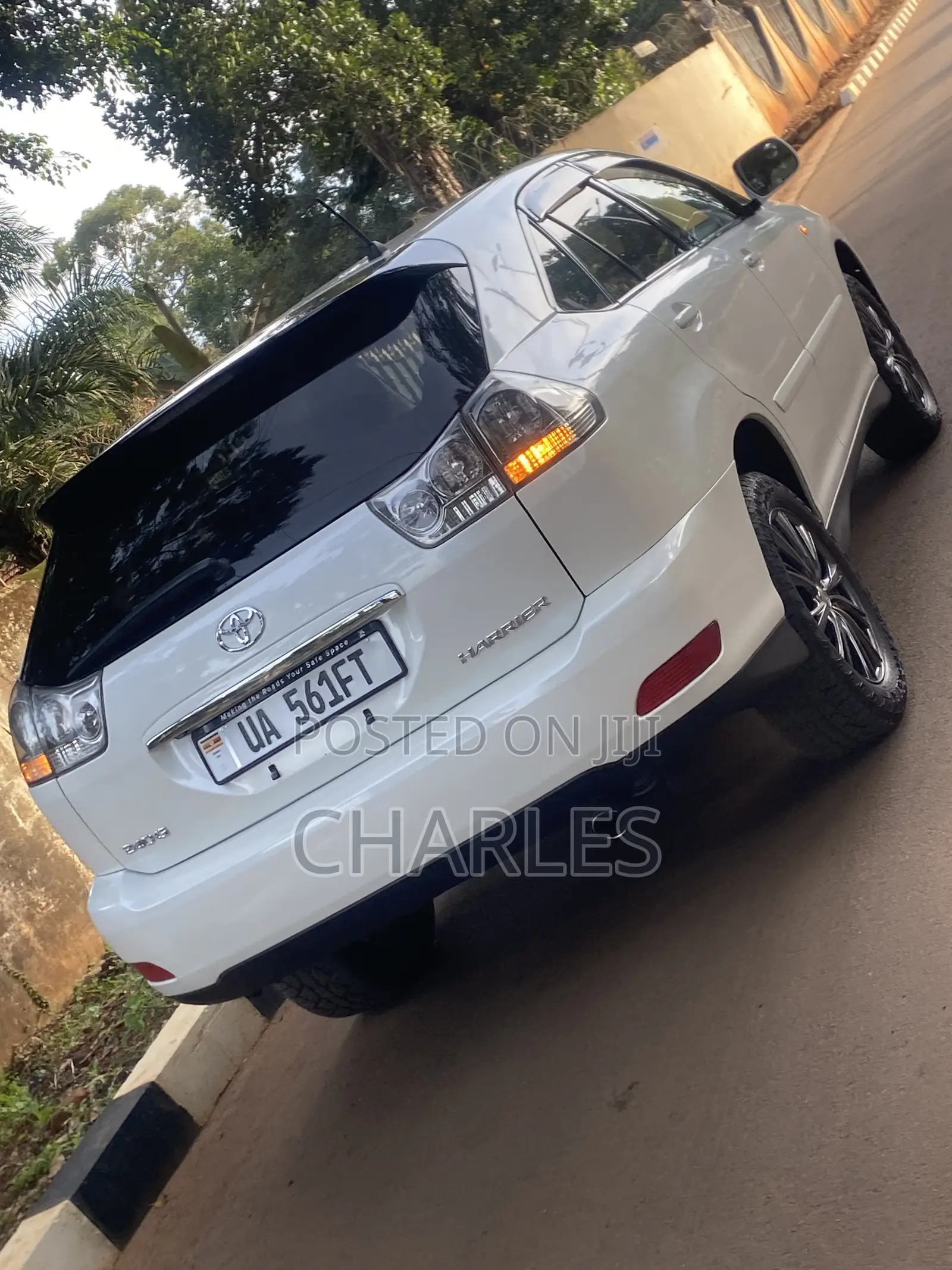 Toyota Harrier 2008 White