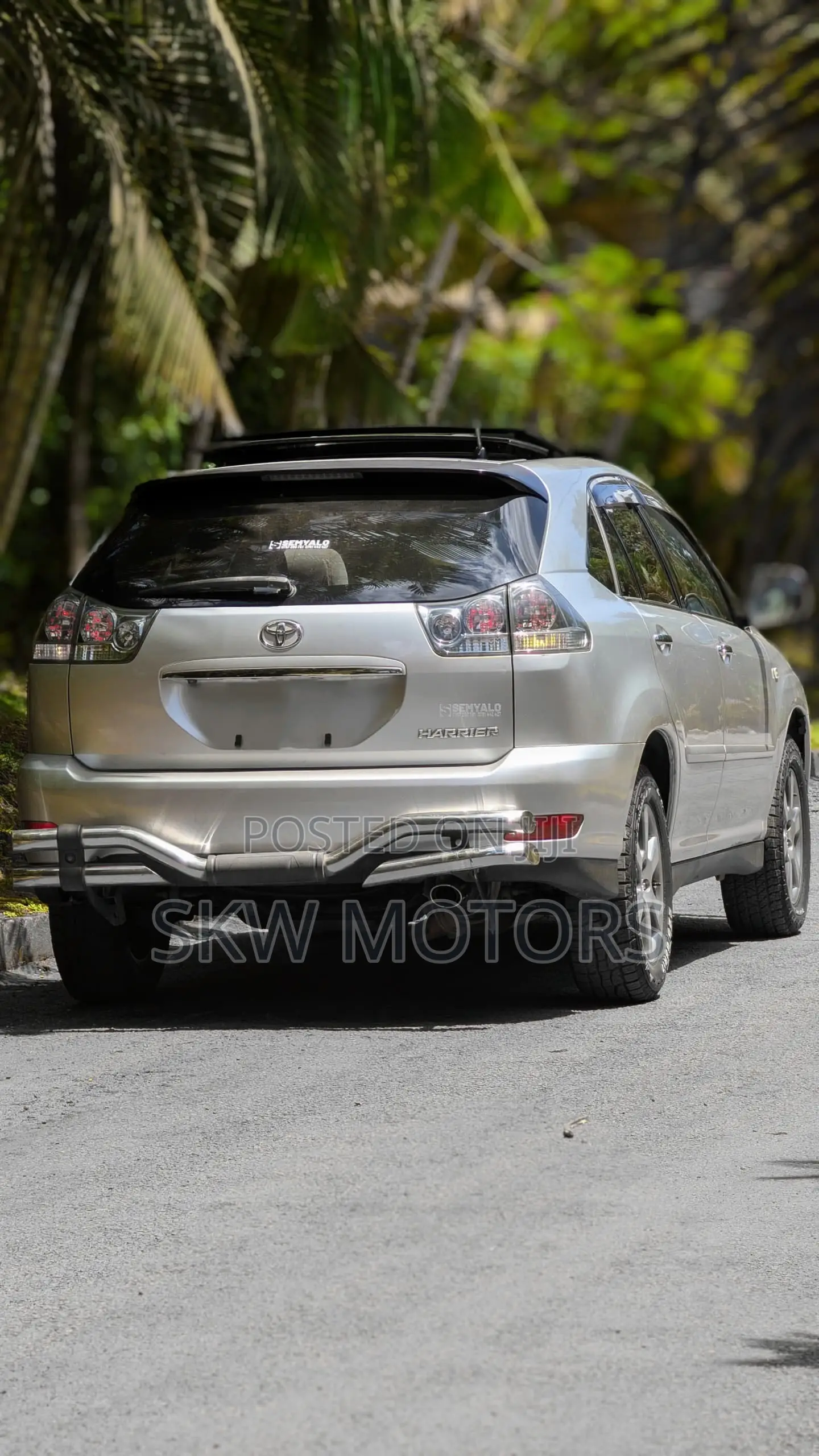 Toyota Harrier 2008 Silver