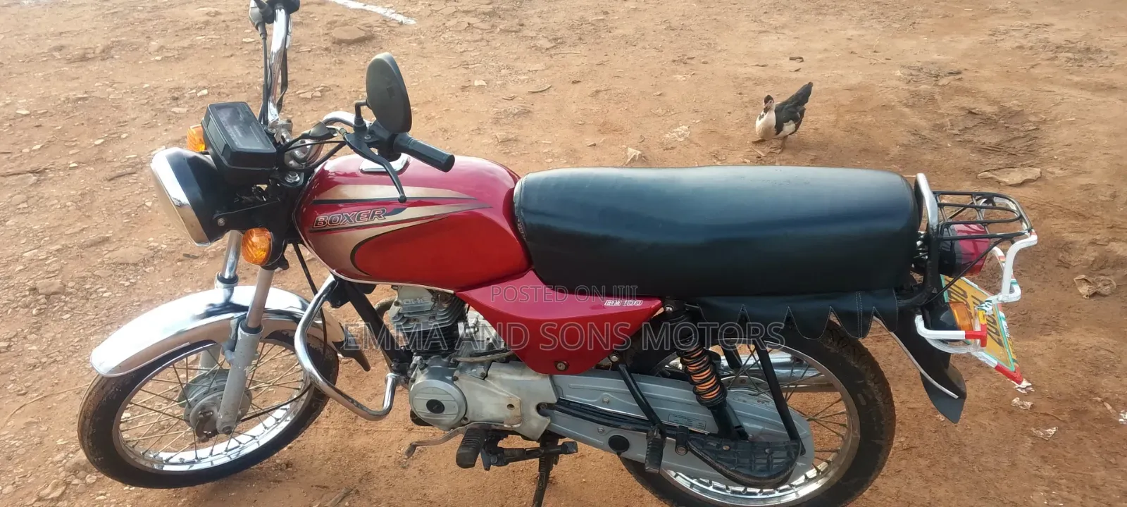 Bajaj Boxer 100 2019 Red