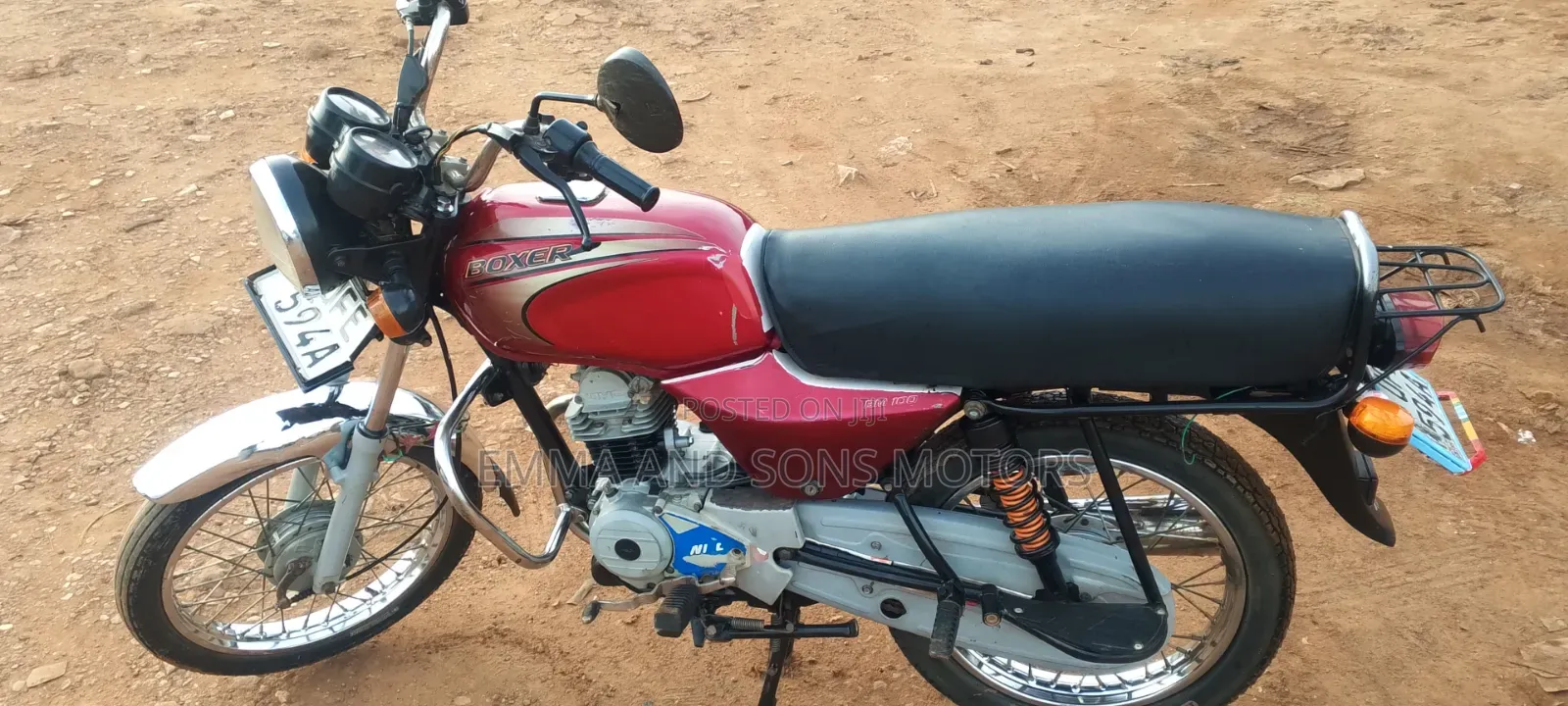 Bajaj Boxer 100 2022 Red