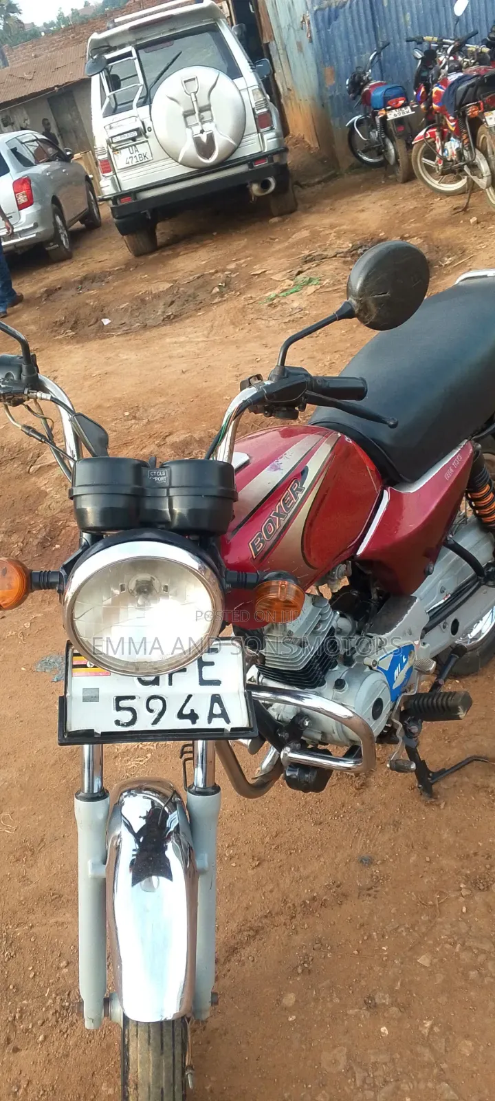 Bajaj Boxer 100 2022 Red