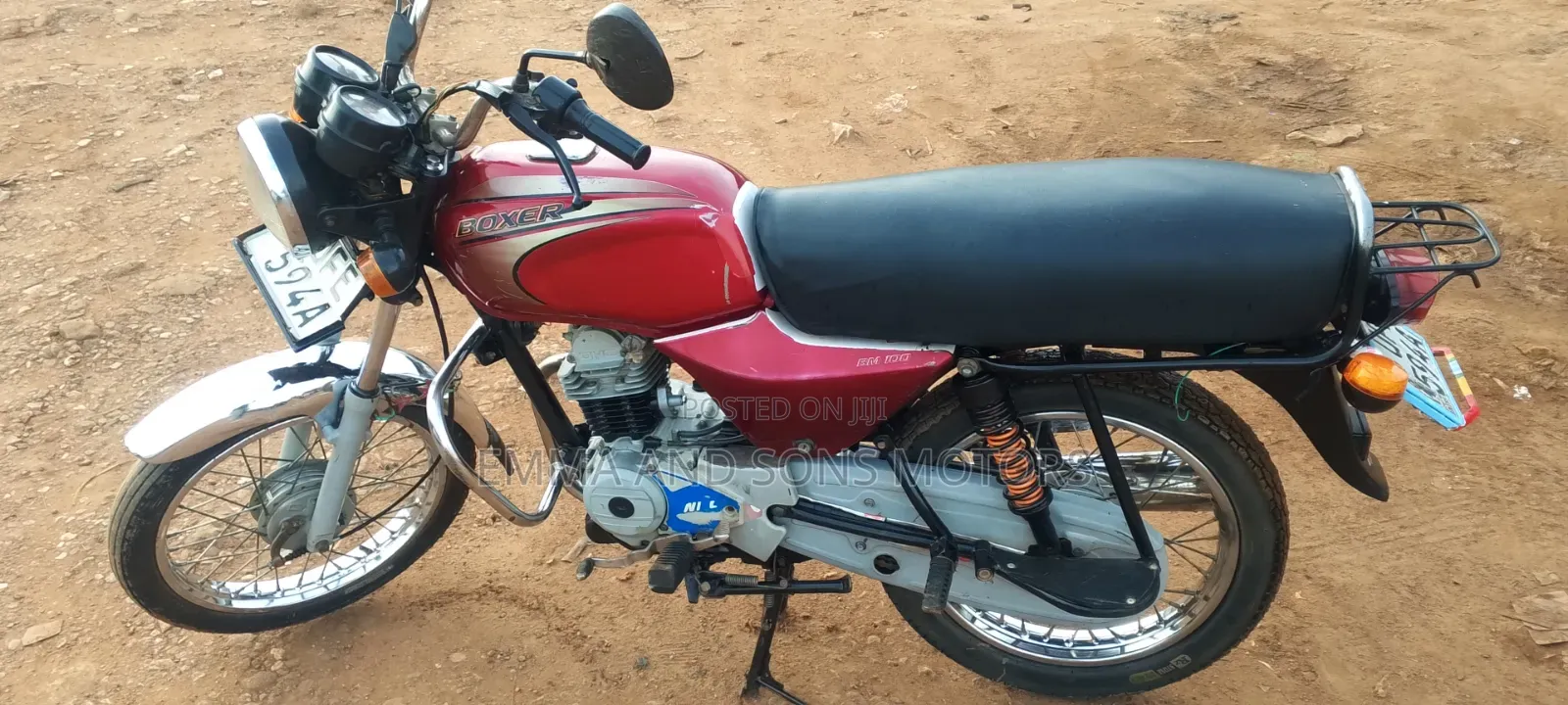 Bajaj Boxer 100 2022 Red