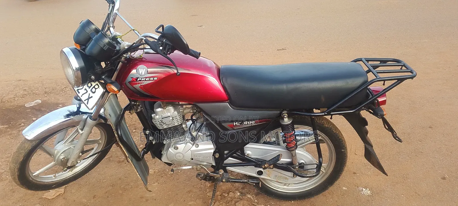 Haojue DK125 2024 Red