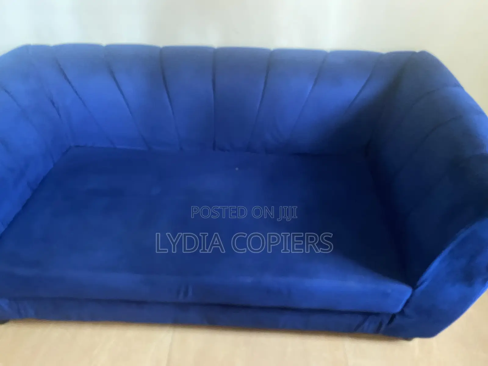 2 Seater Royal Blue Chair