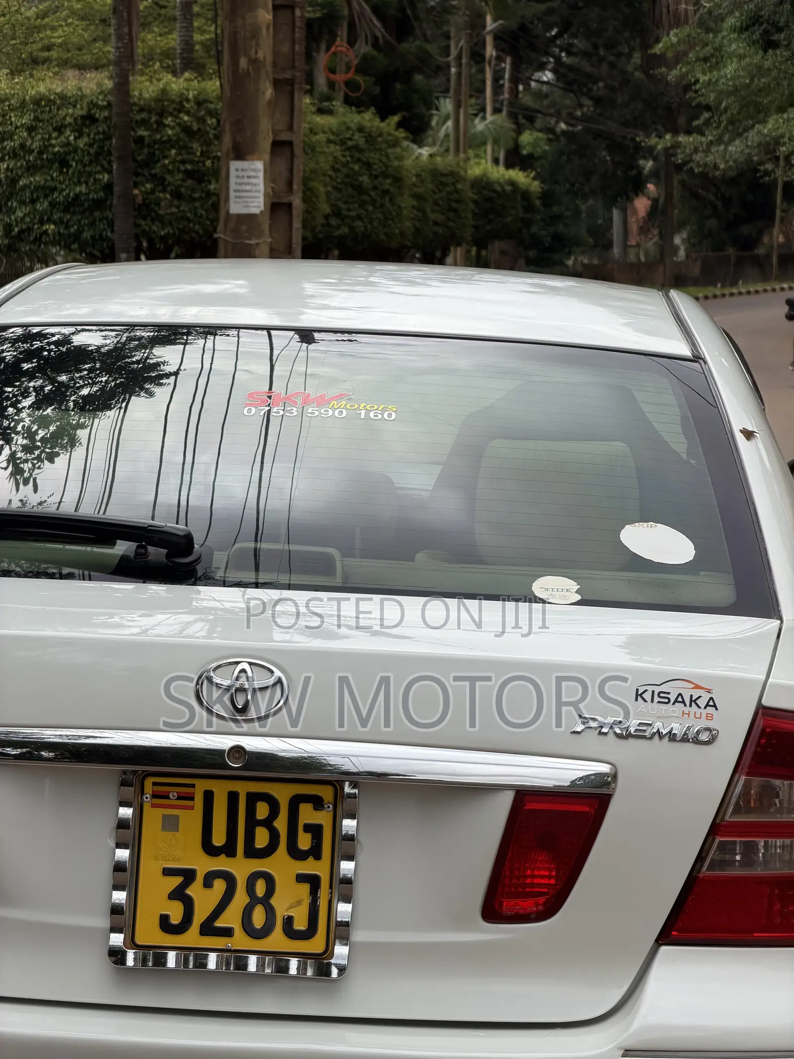Toyota Premio 2006 White