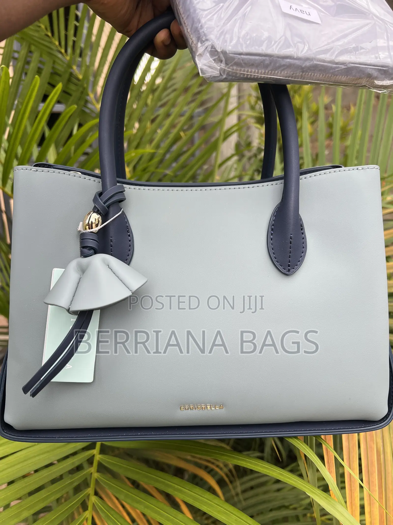 Sky and Royal Blue Chrisbella Handbag