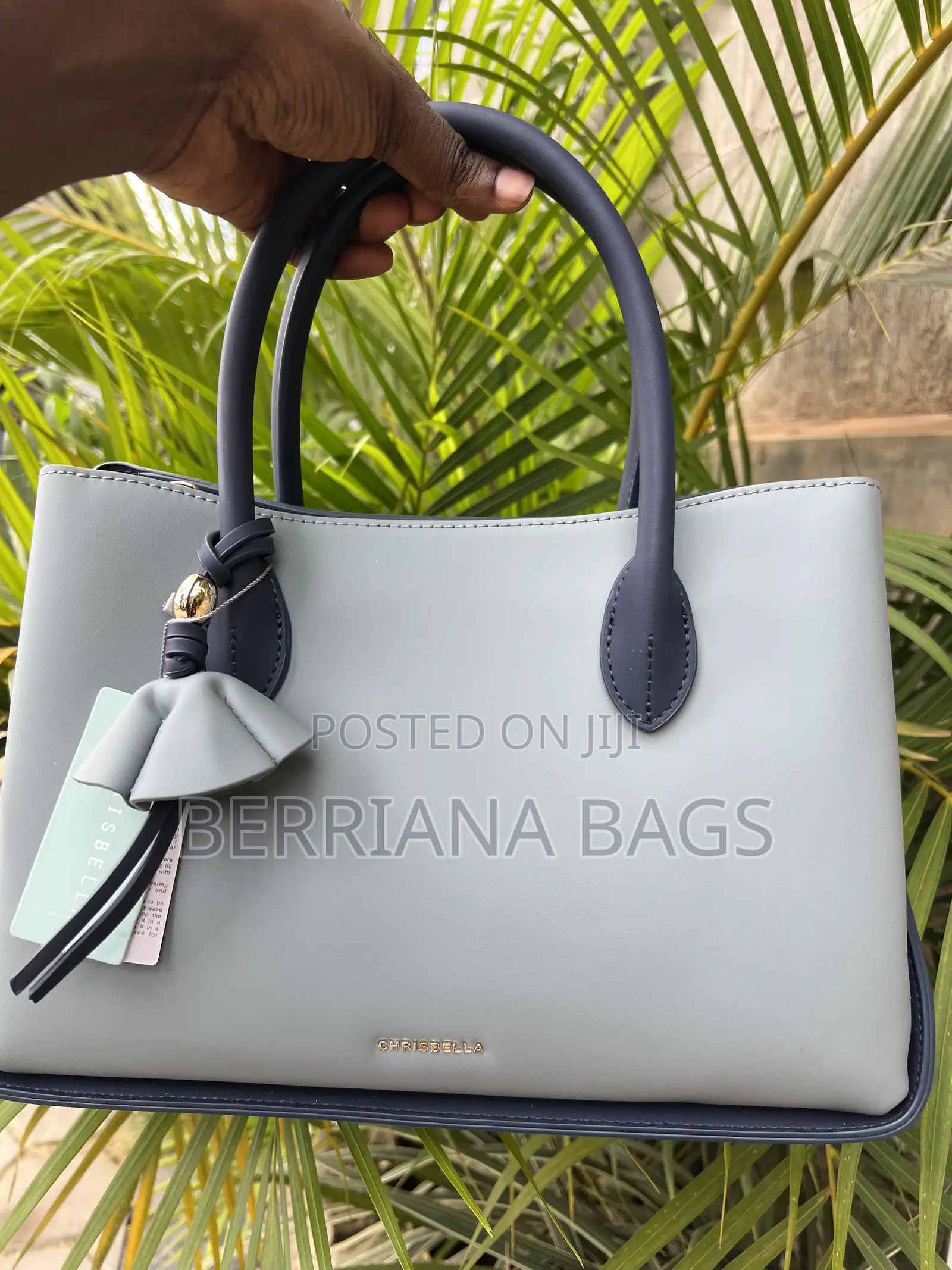 Sky and Royal Blue Chrisbella Handbag