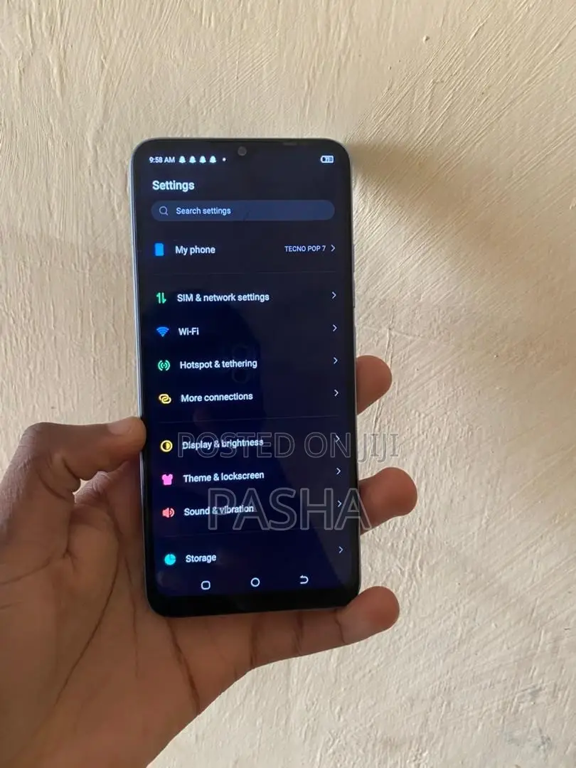 Tecno Pop 7 64 GB Blue