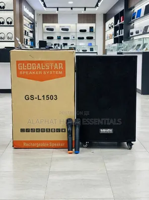 Globalstar GS-L1503 Rechargeable Portable Loud Speaker System