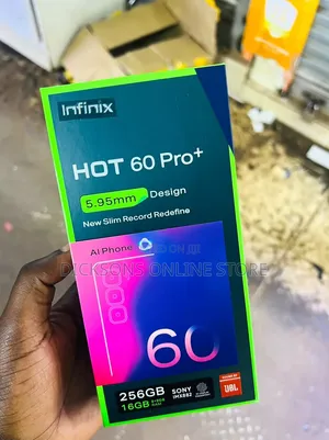 New Infinix Hot 60 Pro+ 256 GB Gray