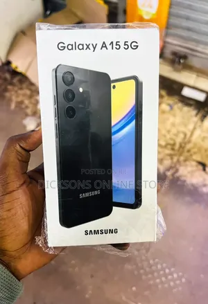 New Samsung Galaxy A15 5G 256 GB Black