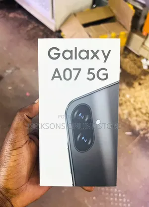 New Samsung Galaxy A07 5G 128 GB Black