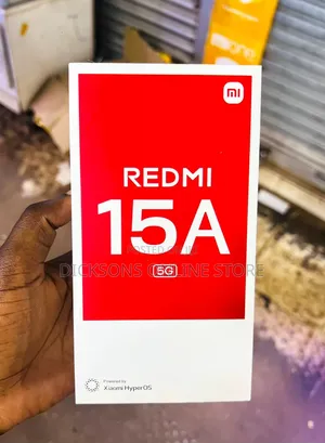 New Xiaomi Redmi 15a 128 GB Black